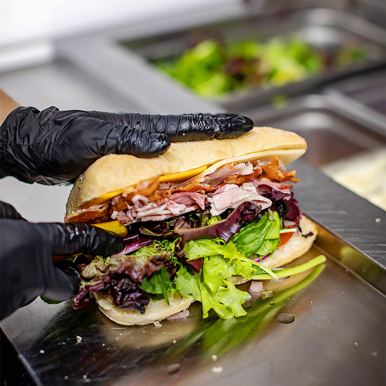 Farm fresh deli items made with produce grown right here at Mortimer Farms in Dewey. 